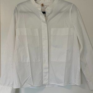 Perfect White Blouse - Just Dry Cleaned - Size 8